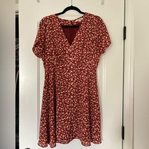 Madewell skater mini dress